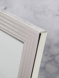 Widdop silverplated photo frame textured surface 5x7 inch, UK version