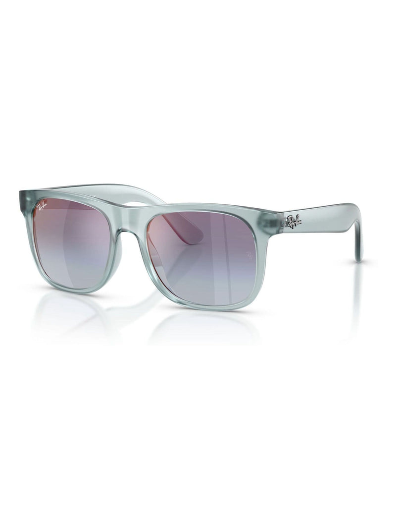 Ray-Ban blue junior sunglasses pink mirrored lenses UK version