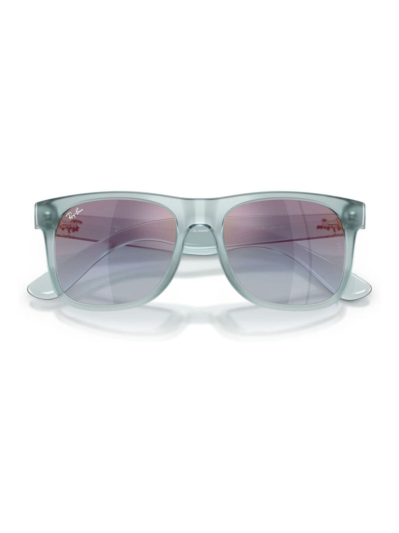 Ray-Ban blue junior sunglasses pink mirrored lenses UK version