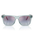 Ray-Ban blue junior sunglasses pink mirrored lenses UK version