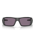Oakley Heliostat rectangle sunglasses matte black, UK version