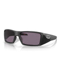 Oakley Heliostat rectangle sunglasses matte black, UK version