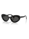 Swarovski black cat eye acetate sunglasses - British product