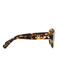 Swarovski brown irregular sunglasses medium havana frame, UK version