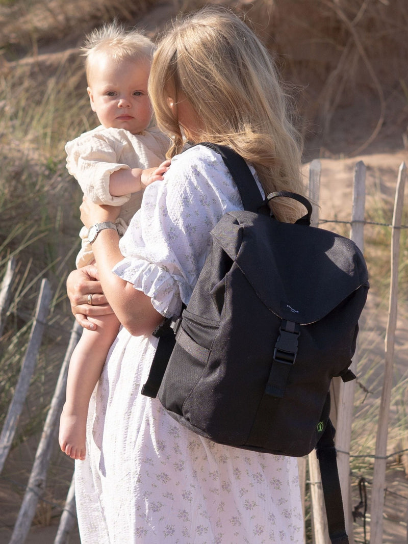 Storksak black changing backpack, UK version