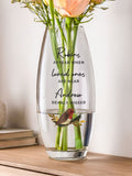 PMC personalised robin memorial flower vase 10cm - British product