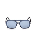 adidas Originals blue acetate sunglasses (British brand)