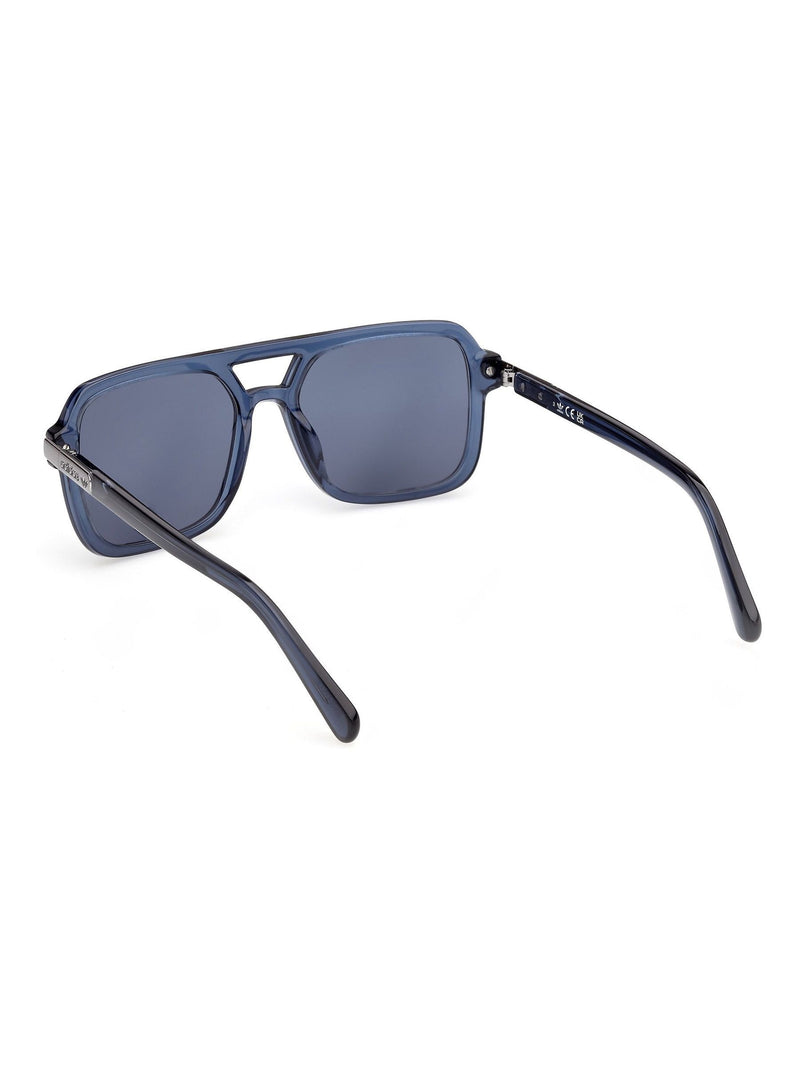 adidas Originals blue acetate sunglasses (British brand)