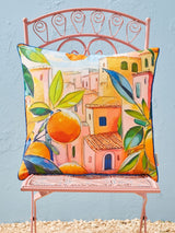 Next Joe Browns Orange Viva Italia Reversible Garden Cushion- Buy online at McGrocer