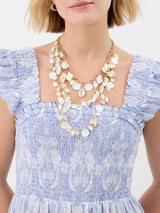Next Accessorize White Statement Shell Pearl Necklaces 3 Pack- Buy online at McGrocer