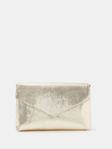 Next Accessorize Gold Envelope Cross-Body Bag- Buy online at McGrocer
