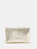 Accessorize gold envelope cross-body bag (British brand)