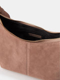 Accessorize brown suede crossbody bag (British brand)