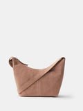 Accessorize brown suede crossbody bag (British brand)