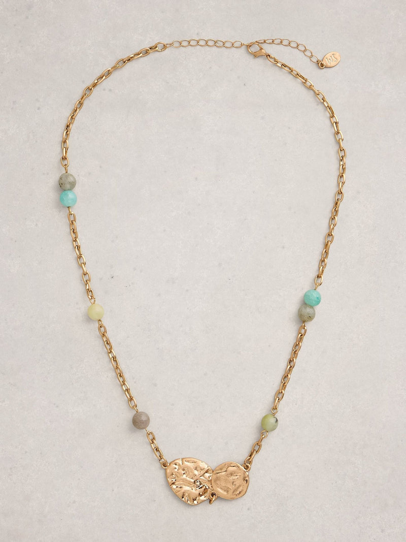 White Stuff Gold Layla Necklace (British brand)