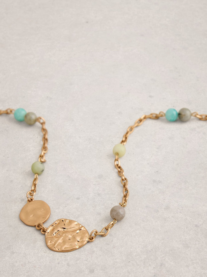 White Stuff Gold Layla Necklace (British brand)