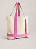 White Stuff cream canvas Gigi tote bag, UK version