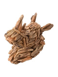 Widdop brown rhino head wall art (British brand)