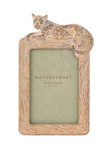 Next Widdop Brown Wood Effect Cheetah Photo Frame 4x6- Buy online at McGrocer