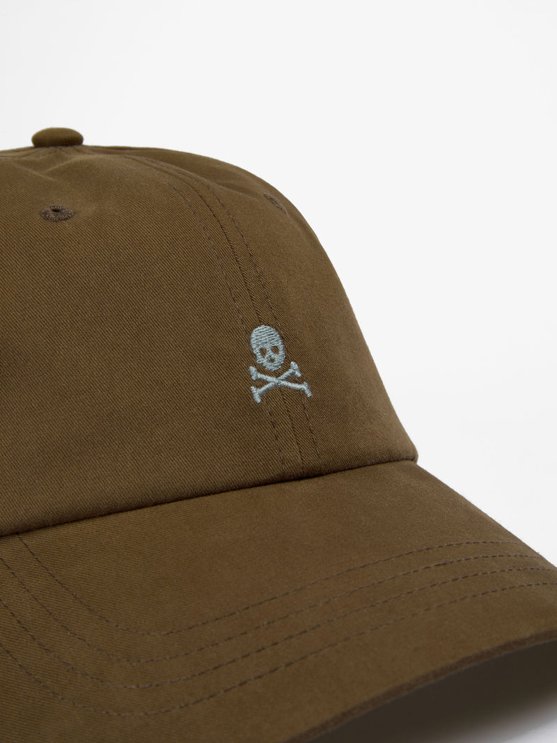 Scalpers hood cap brown contrast, imported from the UK