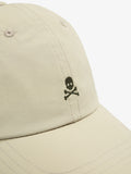 Scalpers cream hood cap with adjustable closure, British brand