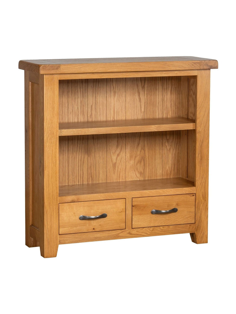 Windward Home Sorrel low wide bookcase 90cm, UK version
