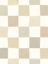 Next Ohpopsi Linen Mix Disco Check Wallpaper A4 Sample- Buy online at McGrocer