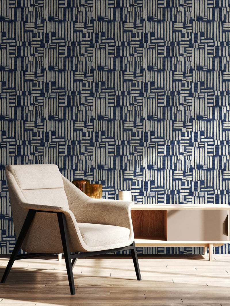 Ohpopsi Interlace wallpaper sample A4, imported from the UK