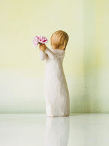 Next Willow Tree Off White Thank You Figurine Gift Set- Buy online at McGrocer