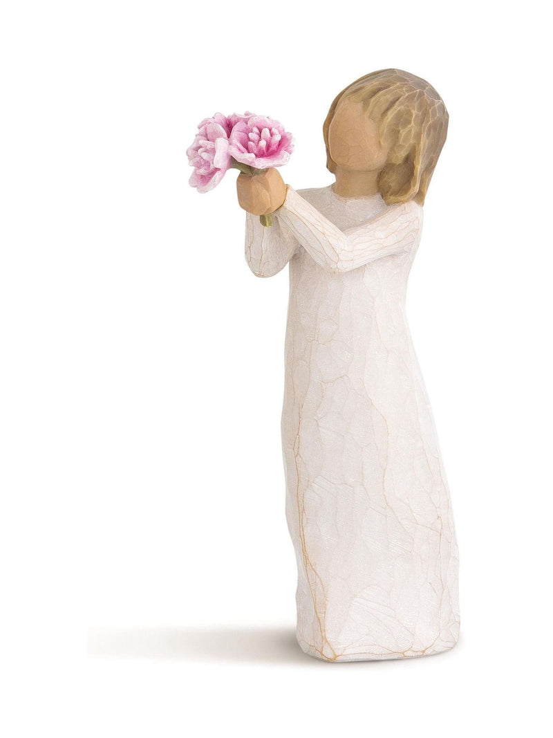 Willow Tree off white thank you figurine 14cm - British product