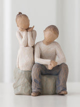 Next Willow Tree Off White Brother and Sister Figurine 14 cm- Buy online at McGrocer