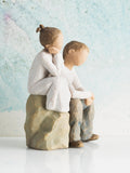 Willow Tree Brother and Sister figurine 14cm (British brand)
