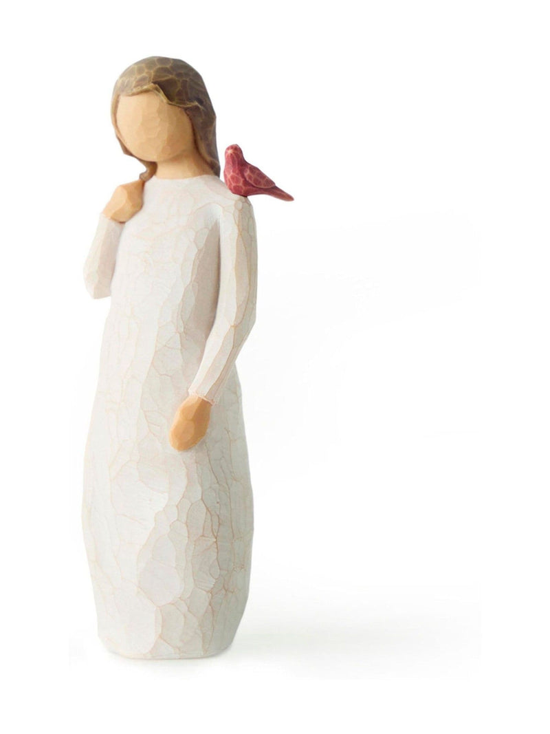 Willow Tree off white messenger figurine gift set 14cm - British product