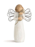 Willow Tree Off White Affection Angel figurine 13cm, UK version