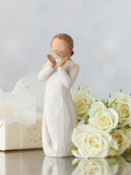 Willow Tree Off White Lots of Love figurine 14cm (British brand)