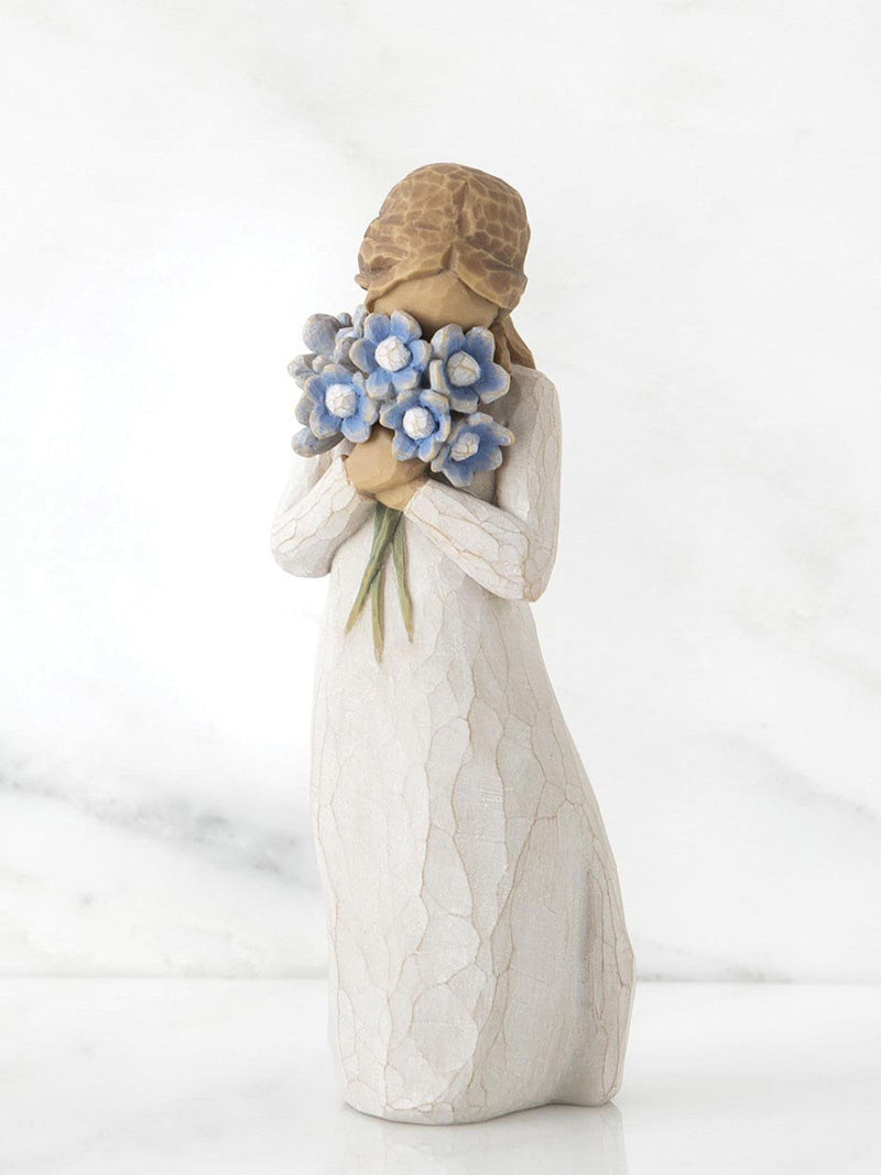 Willow Tree off white Forget Me Not figurine 13.5cm (British brand)