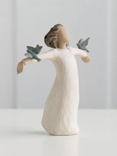Next Willow Tree Off White Happiness Figurine- Buy online at McGrocer