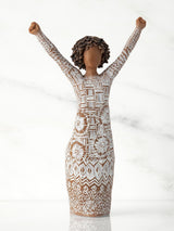 Next Willow Tree Off White Courageous Joy Figurine- Buy online at McGrocer
