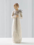 Willow Tree Grateful figurine stoneware 22.5cm - British product