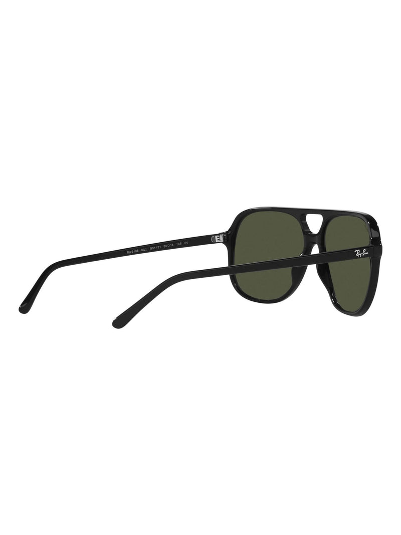 Ray-Ban Bill square black acetate sunglasses (British brand)