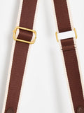 Oliver Bonas Charlee chocolate brown crossbody bag - British product