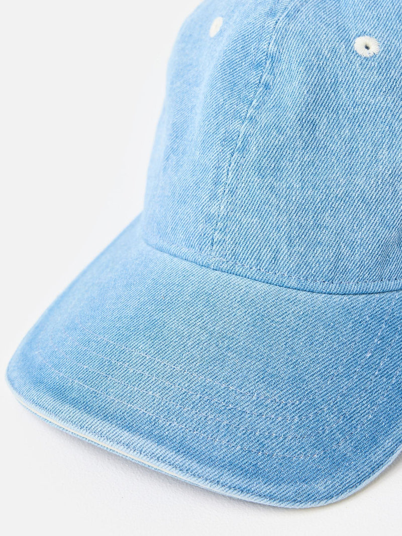 Oliver Bonas light blue denim cap, imported from the UK