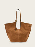 AllSaints brown Ara suede tote bag, UK version