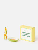 Next Oliver Bonas Yellow Limon Conical Ring Dish and Trinket Box- Buy online at McGrocer
