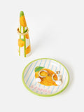 Oliver Bonas yellow limon conical ring dish and trinket box (British brand)