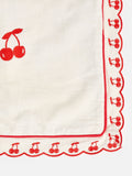 Oliver Bonas cushion cover cream red cherry 45cm, UK version