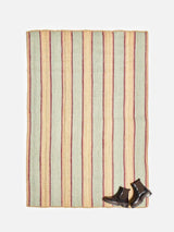 Next Oliver Bonas Blue Caló Striped Jute Rug 200cm x 140cm- Buy online at McGrocer