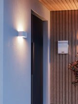 Next Eglo Sania-Z White Smart Control LED Cube Wall Light- Buy online at McGrocer