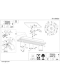 Eglo Gesteira LED ceiling light 3-light spotlight - British product