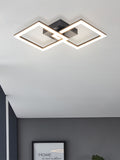 Eglo Black Palmaves-E LED ceiling light 4000K - British product